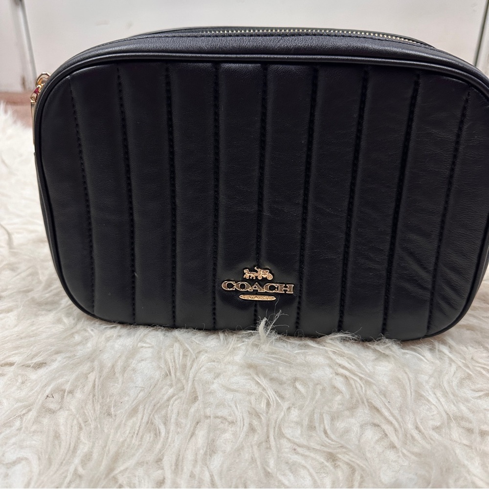 Coach Black Jes Quilted Crossbody Bag - Picture 6 of 14